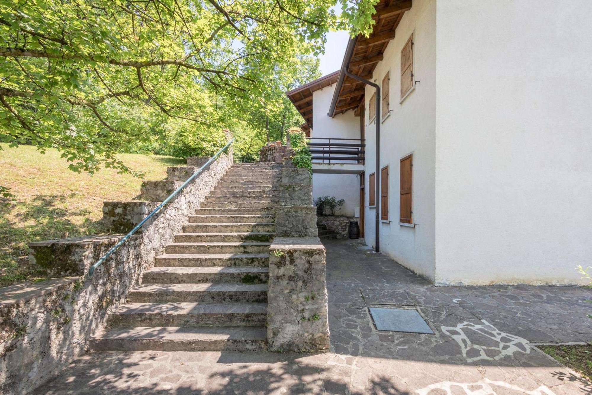 Ferienwohnung Casa Bella Vista Mit Balkon San Zeno di Montagna Exterior foto