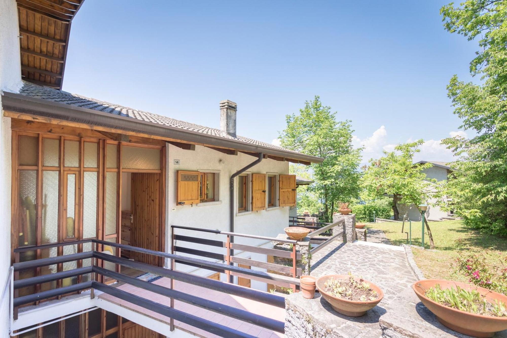 Ferienwohnung Casa Bella Vista Mit Balkon San Zeno di Montagna Exterior foto
